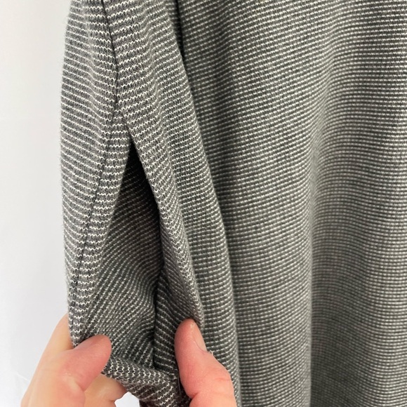 Madewell Heather Gray Sleeveless Dress with Pockets Mini Size Small Zip Back - Picture 10 of 12